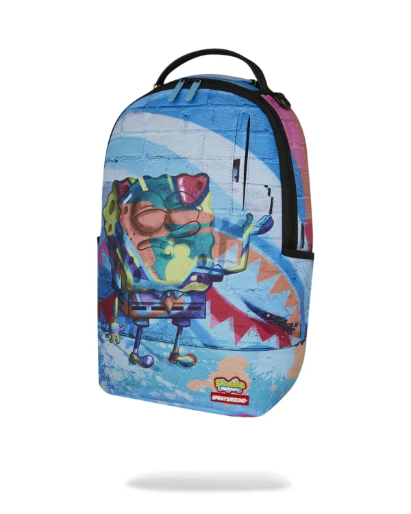 PAINTED SPONGEBOB BACKPACK SPRAYGROUND