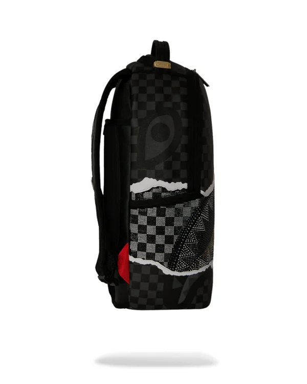 GOLD DIAMOND TEAR BACKPACK SPRAYGROUND