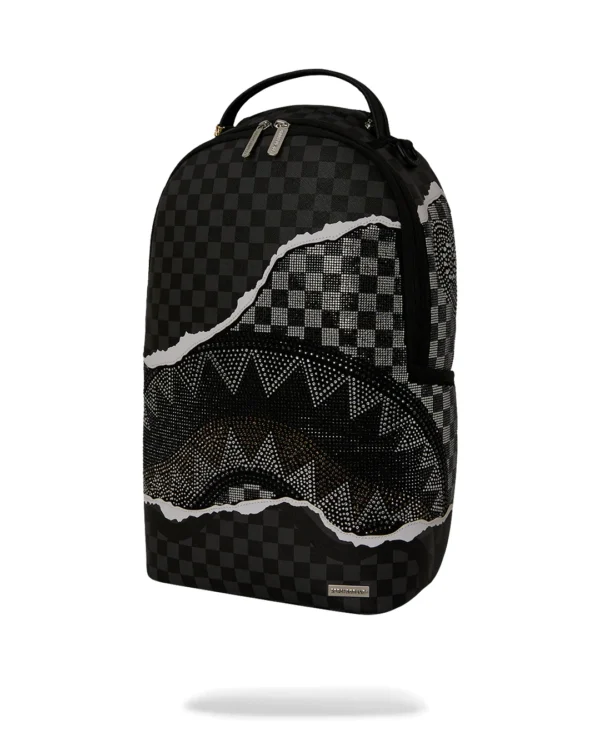 GOLD DIAMOND TEAR BACKPACK SPRAYGROUND