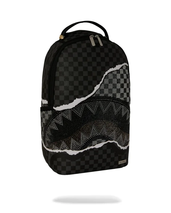 GOLD DIAMOND TEAR BACKPACK SPRAYGROUND