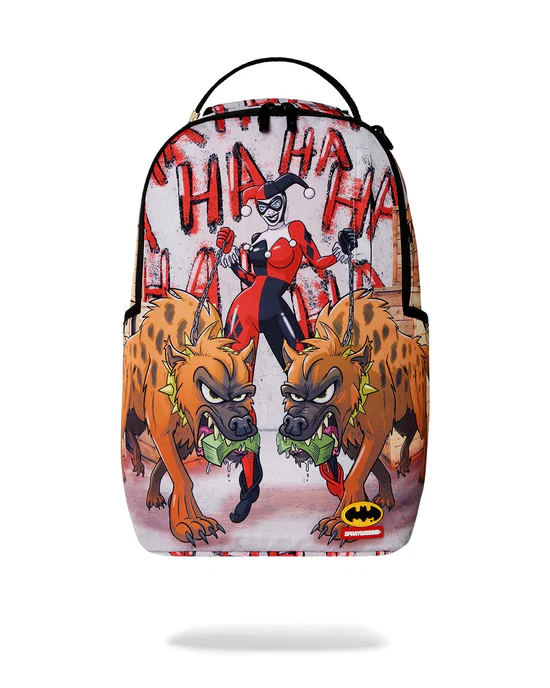 HARLEY QUINN WITH HYENAS DLXR BACKPACK