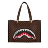 SAWTOOTH SHARKS IN PARIS TORTUGA TOTE SAWTOOTH SHARKS IN PARIS TORTUGA TOTE