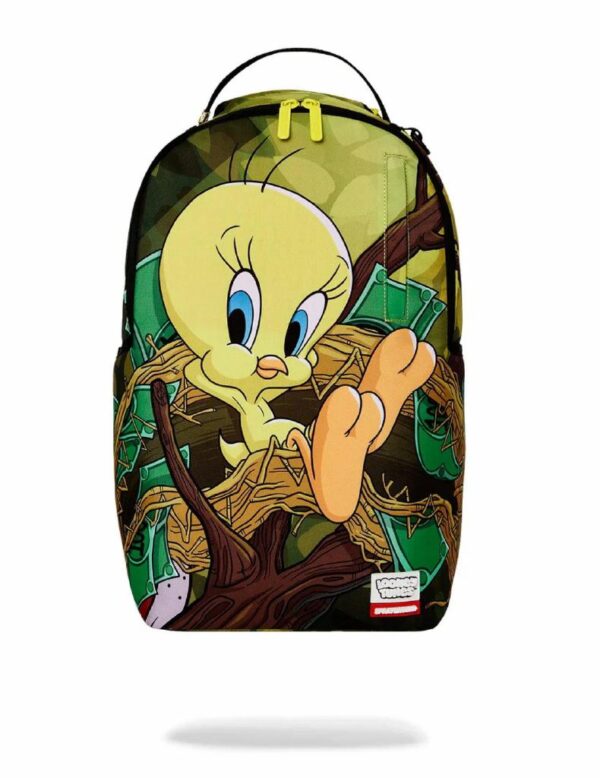LOONEY TUNES TWEETY MONEY NEST SHARK DLXR BACKPACK