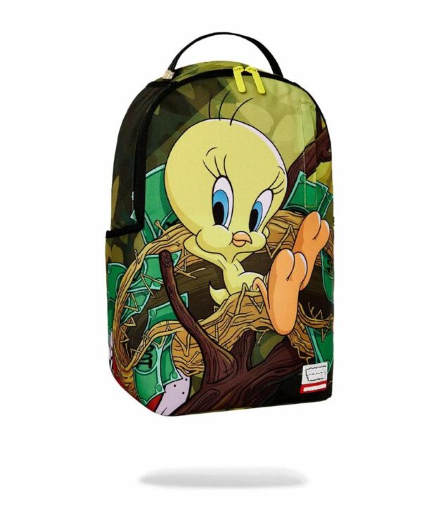LOONEY TUNES TWEETY MONEY NEST SHARK DLXR BACKPACK