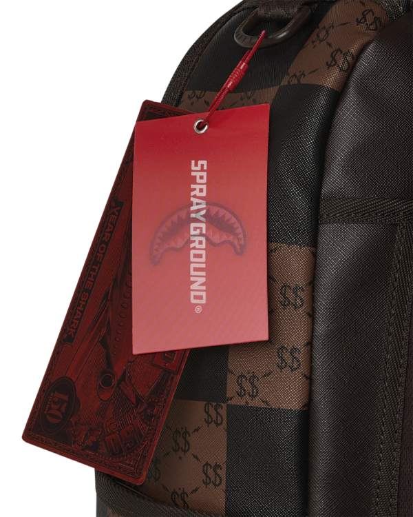 B6263_T ENLARGED CHECK PARIS DLXSV BACKPACK