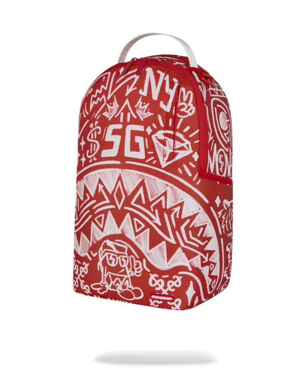 B8563_5 GRAFFITI WALL DLXSR BACKPACK