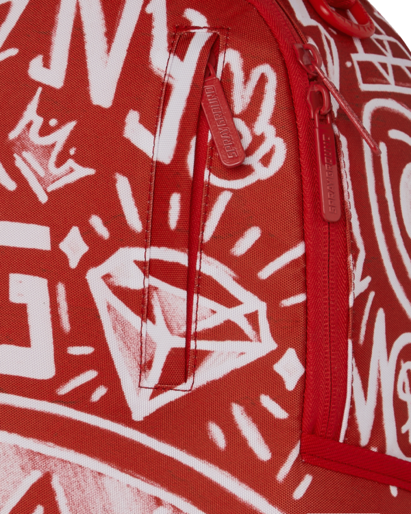 B8563_6 GRAFFITI WALL DLXSR BACKPACK