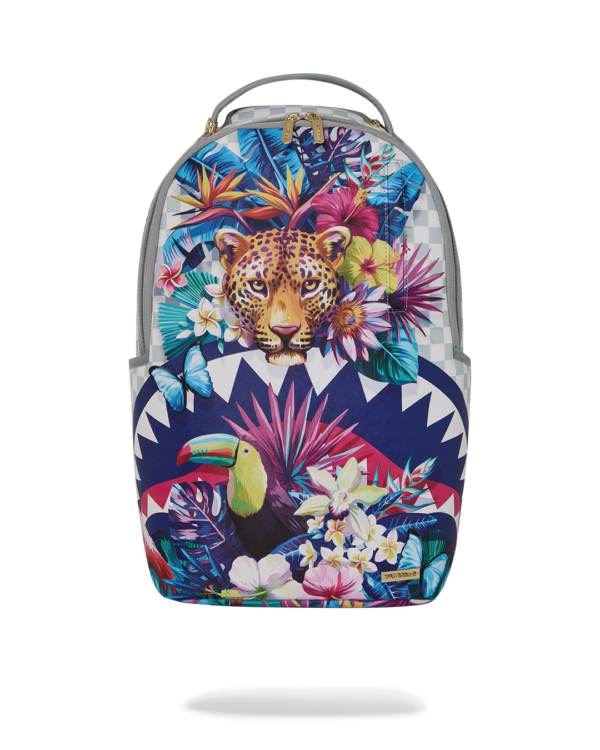 CREAM FLOWERING JUNGLE SHARK DLXSV BACKPACK CREAM FLOWERING JUNGLE SHARK DLXSV BACKPACK