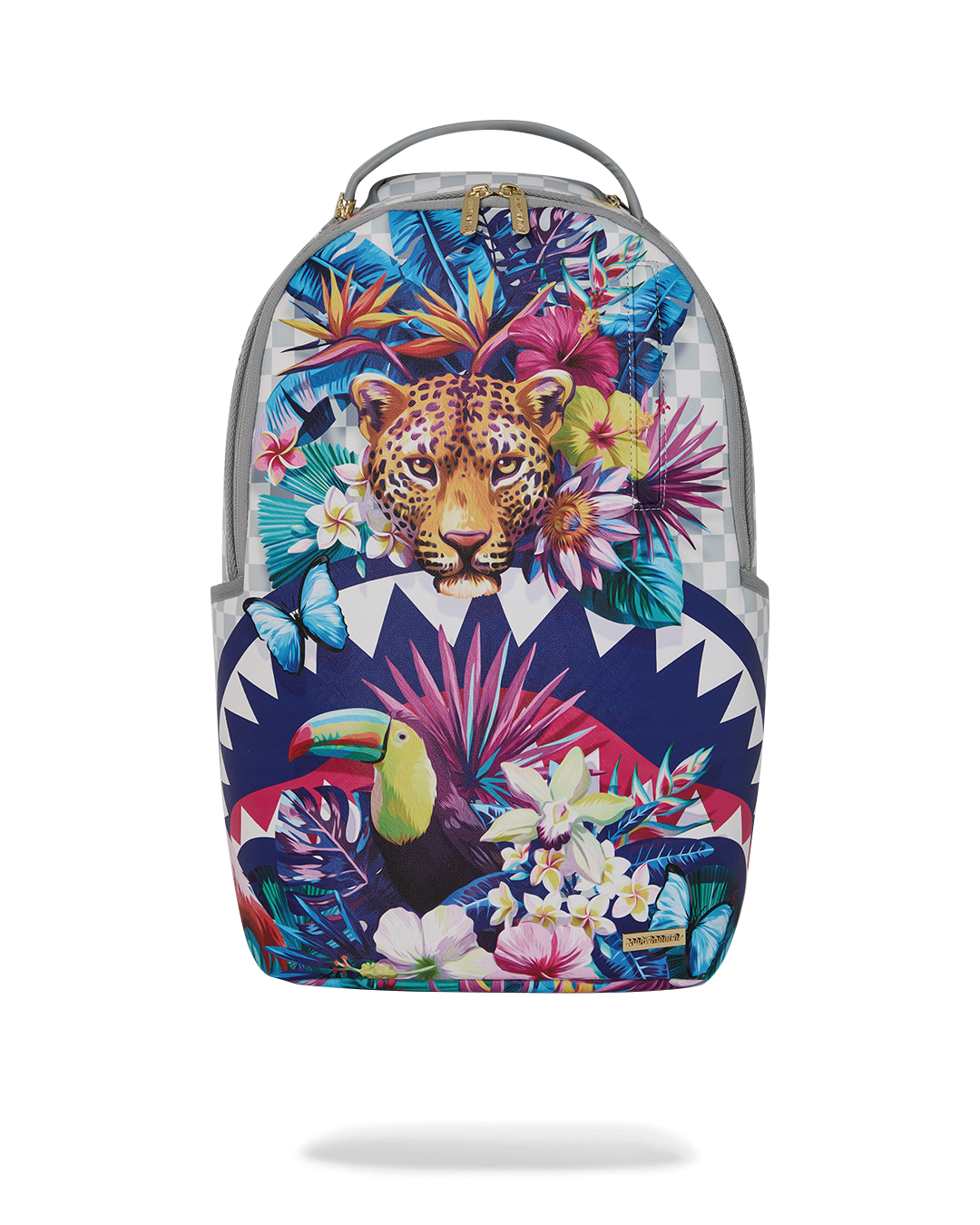 CREAM FLOWERING JUNGLE SHARK DLXSV BACKPACK