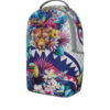 B8625_5 CREAM FLOWERING JUNGLE SHARK DLXSV BACKPACK