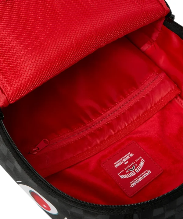 B8663_8-SIP BALLOON SPRAYGROUND SIP BALLOON BLACK DLXSV BACKPACK