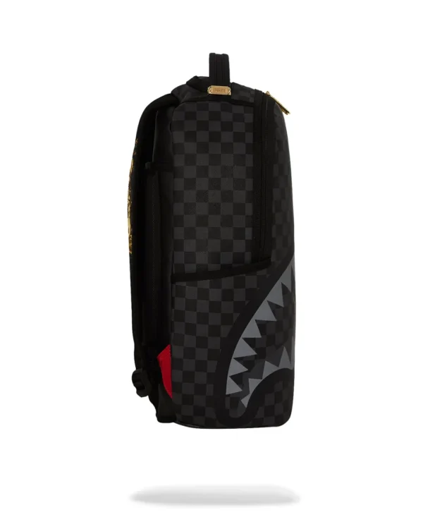 SPRAYGROUND GOLD FLORAL REMIX DLXSV BACKPACK