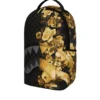 SPRAYGROUND GOLD FLORAL REMIX DLXSV BACKPACK