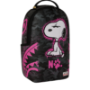 PEANUTS SNOOPY PINK STENCIL DLXSV BACKPACK