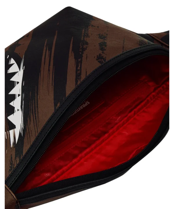 SPRAYGROUND SMEARED GRUNGE SAVVY CROSSBODY