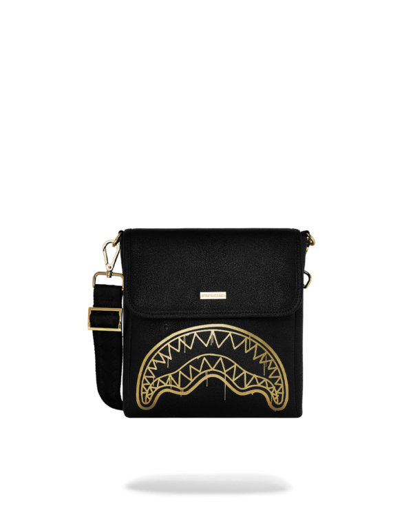 THAT GOLD DRAP MESSENGER SLING