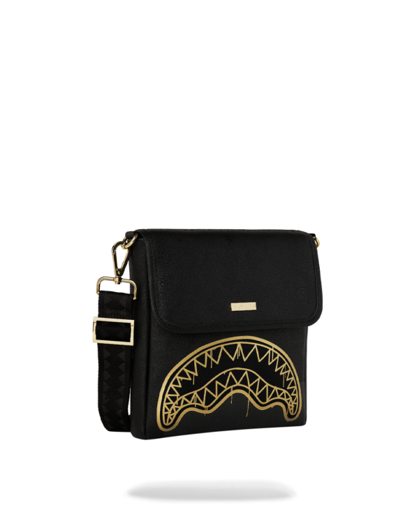 THAT GOLD DRAP MESSENGER SLING