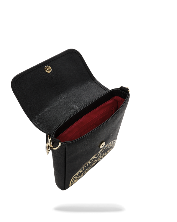 THAT GOLD DRAP MESSENGER SLING