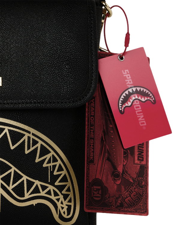 THAT GOLD DRAP MESSENGER SLING