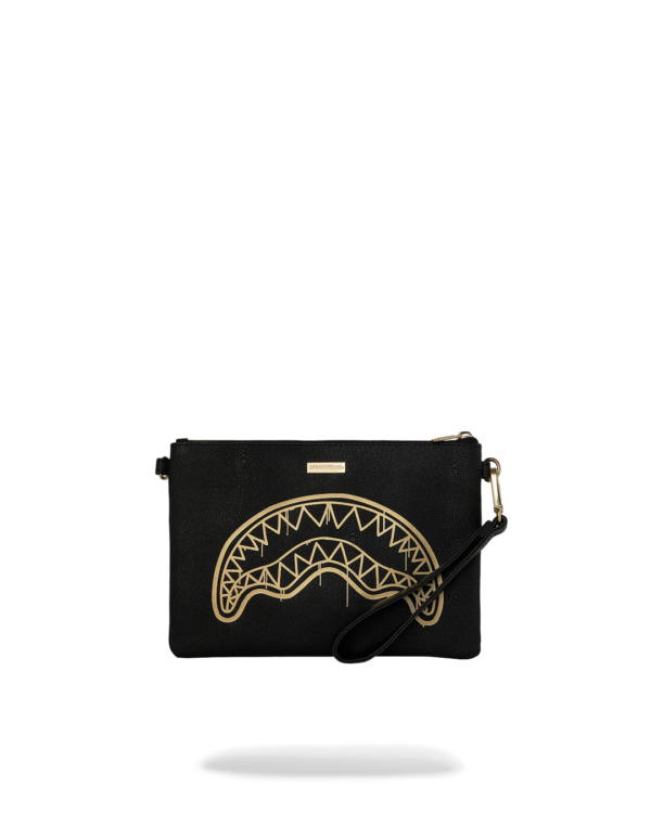 THAT GOLD DRAP CROSSBODY POUCHETTE