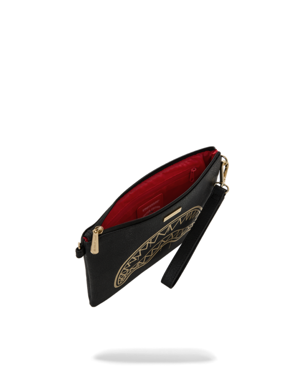 THAT GOLD DRAP CROSSBODY POUCHETTE