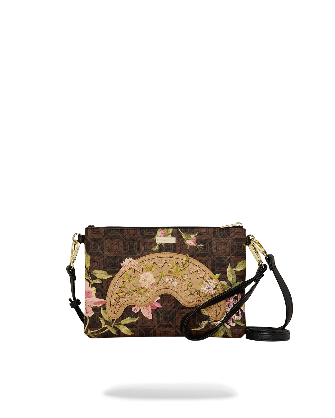 AI HENNY FLORAL CROSSBODY POUCHETTE