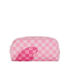 PINK SIP PATCH  PENCIL POUCH