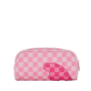PINK SIP PATCH  PENCIL POUCH