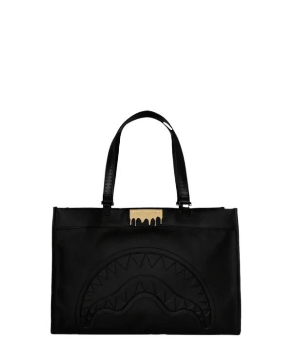 SPRAYGROUND GOLD BRICK LUX TORTUGA TOTE