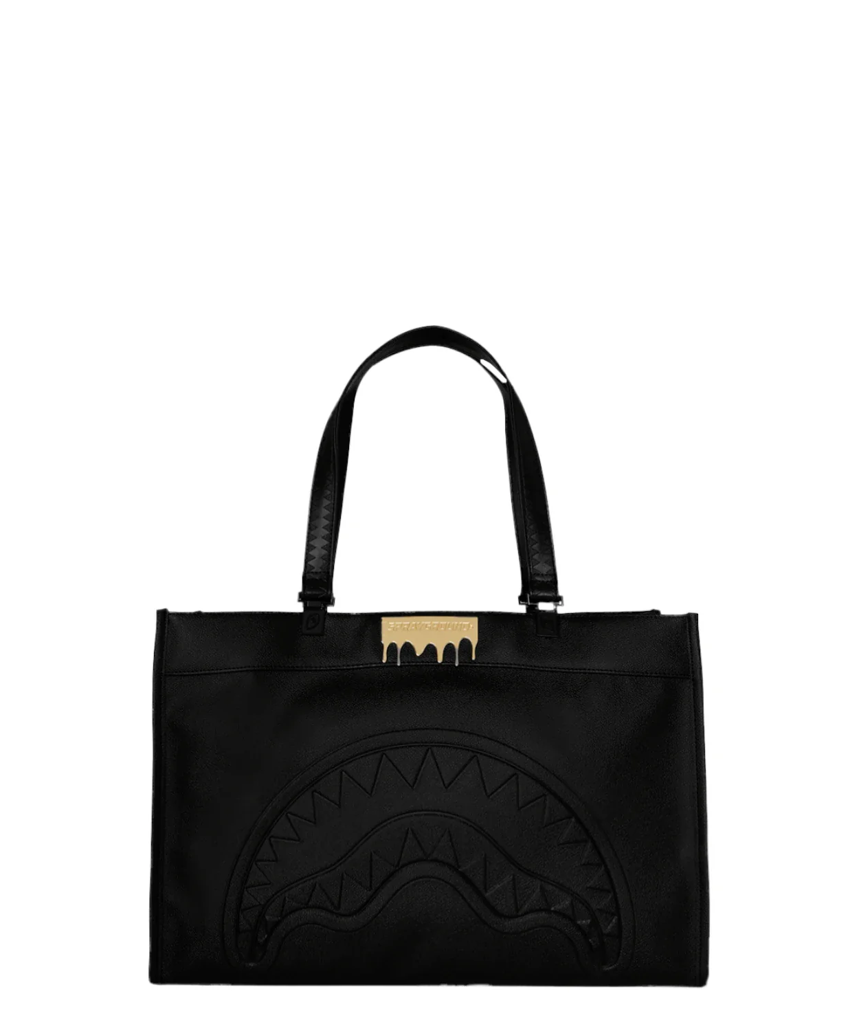 SPRAYGROUND GOLD BRICK LUX TORTUGA TOTE