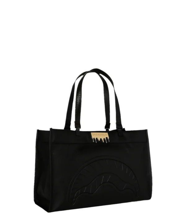 SPRAYGROUND GOLD BRICK LUX TORTUGA TOTE