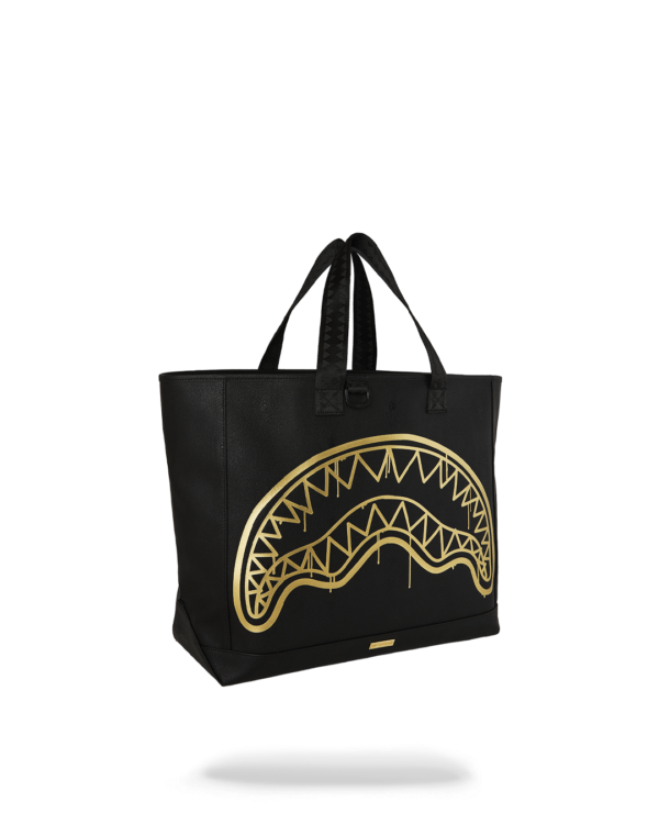 THAT GOLD DRAP BEACH TOTE