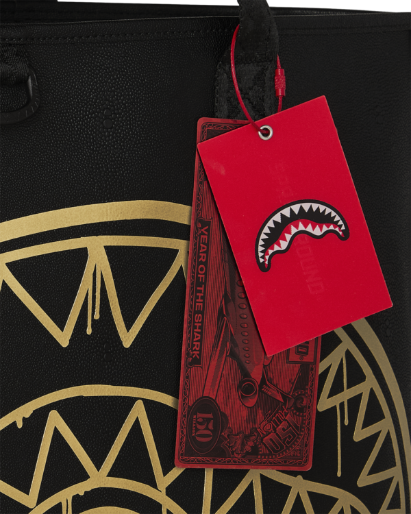 THAT GOLD DRAP BEACH TOTE