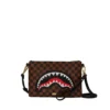 SAWTOOTH SHARKS IN PARIS CROSSOVER CLUTCH SAWTOOTH SHARKS IN PARIS CROSSOVER CLUTCH