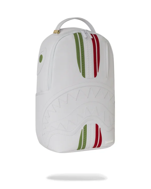 italia 02 ITALY RACING STRIPES BACKPACK WHITE