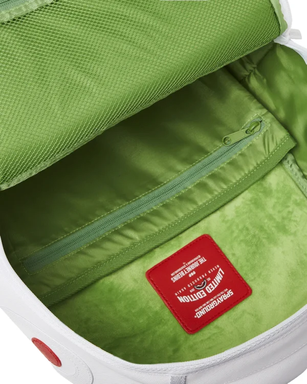 italia 09 ITALY RACING STRIPES BACKPACK WHITE