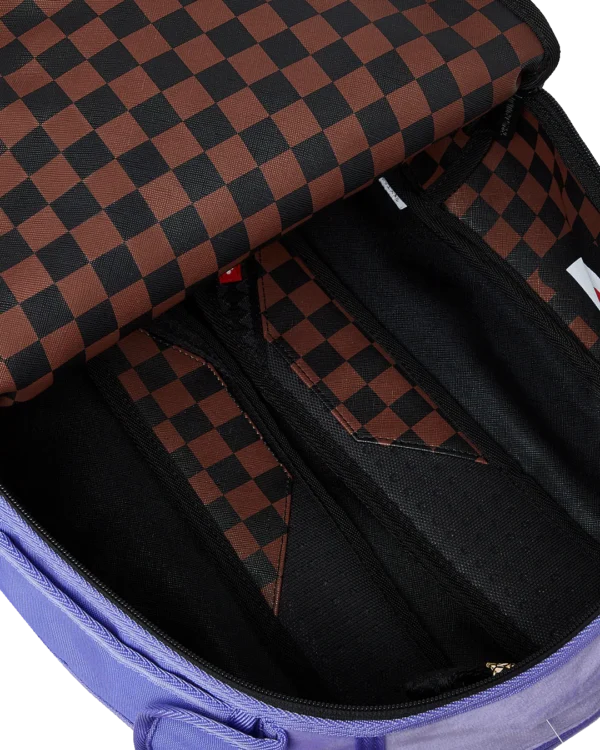 NOOO WAY!!! A REVERSIBLE BACKPACK - PURPLE VELOUR TO OG SHARKS IN PARIS BACKPACK