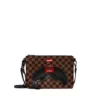 SPRAYGROUND Pochette SIP CLEAR SM EYES CROSS CLUTCH STRAP