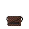 SPRAYGROUND Pochette SIP CLEAR SM EYES CROSS CLUTCH STRAP