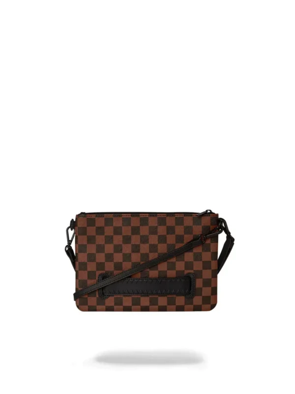SPRAYGROUND Pochette SIP CLEAR SM EYES CROSS CLUTCH STRAP