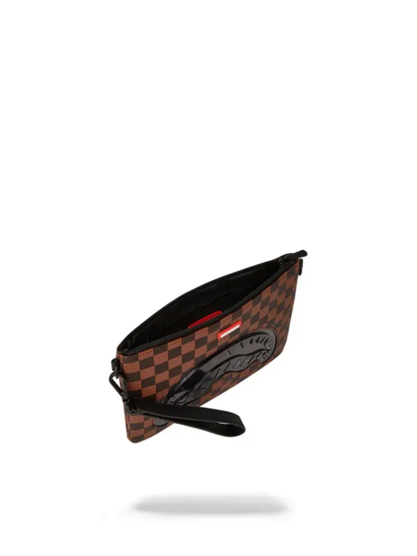 SPRAYGROUND Pochette SIP CLEAR SM EYES CROSS CLUTCH STRAP