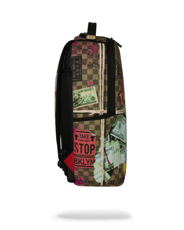 B8767_3 TORN PACKAGING DLXSV BACKPACK