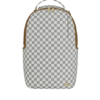 GRAFF EMBOSSED CREAM CHECK DLXSV BACKPACK