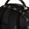 B8872_7 GRAY PEEKING CHARACTER CHECK DLXSV BACKPACK