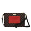 RED REDEMPTION CROSSBODY POUCHETTE