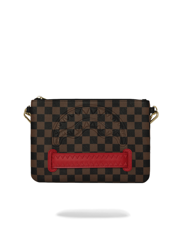 RED REDEMPTION CROSSBODY POUCHETTE