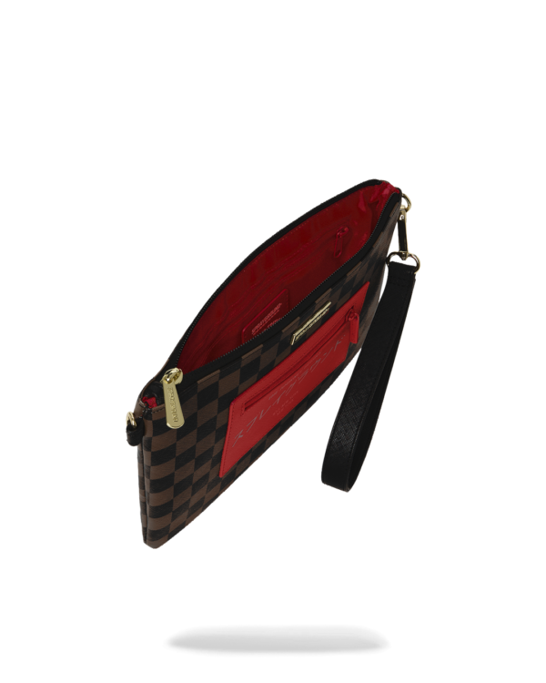 RED REDEMPTION CROSSBODY POUCHETTE