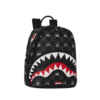 GRAY PEEKING CHARACTER CHECK SAVAGE BACKPACK
