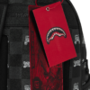 GRAY PEEKING CHARACTER CHECK SAVAGE BACKPACK