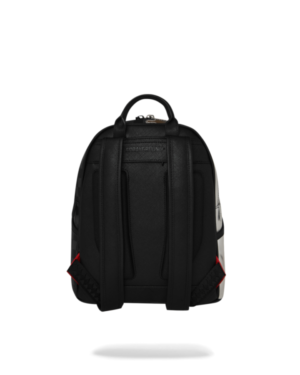 SILVER SIDE DRIP BLACK CHECK SAVAGE BACKPACK